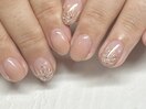 【パラジェル】花火ネイル