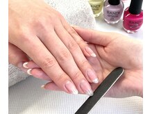 ナチュラルネイル(Natural Nail)の雰囲気（ハンド＆フット同時施術もＯＫ♪リラックスしながら時間短縮☆）