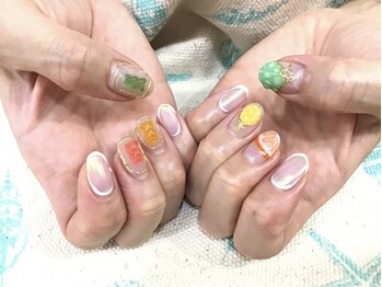 ネイルミュージアム(Nail Museum)/【夏】フルーツネイル