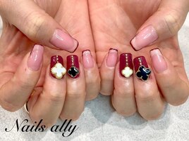 ヴァンクリネイル×韓国ネイル