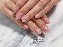 ネイルアトリエルカ(nail atelier LUCA)/M-796 大人上品シェルネイル
