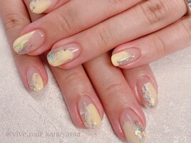 塗りかけネイル☆