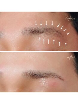 ウィズエン(with En)/メンズアイブロウワックス