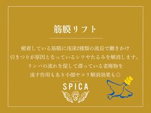 スピカ(SPICA)/筋膜リフト