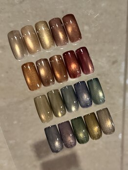 トータルビューティー ララ(Total Beauty RARA)の写真/マグネットやフラッシュ、カラージェルを豊富にご用意♪デザインのご相談もOK◎お気軽にご来店ください☆