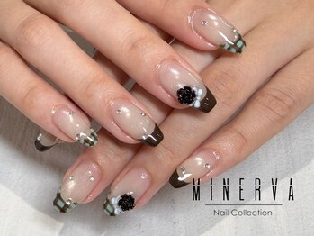 ミネルバネイル(MINERVA nail)/ミントチョコネイル☆
