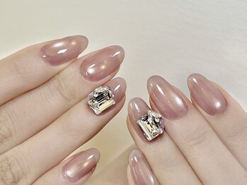 センスネイル 池袋店(Sense Nail)/バイカラー 水光マグネット