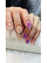 ウーワン WOO ONE/押し花ネイル