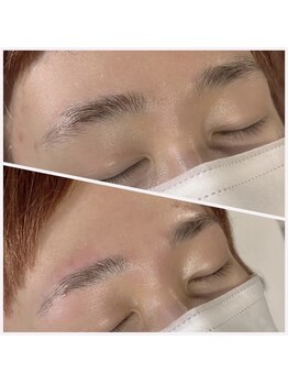 ゴリラアイブロウ 旭川店/定期的に通うと！