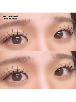 フーフロー(Fooflow)/FLAT LASH 140本