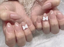 サラ 千種吹上店(Sara)/うる艶ワンカラー×リボン