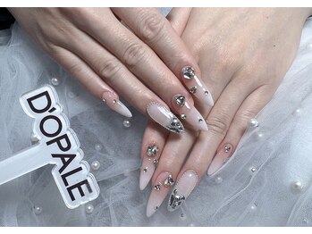 ドパルネイル 上野(DOPALE.Nail)/チップ長さ出し持ち込みデザイン
