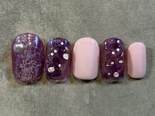カラネイル 南森町店(calla nail)/レース　ニュアンス　ぷっくり