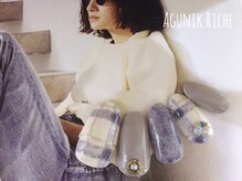 アグニークリッシェ(Agunik Riche)/【チェックネイル】