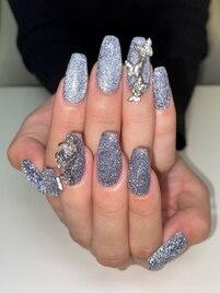 キラキラフラッシュネイル♪