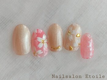 エトワール(Etoile)/桜のデザイン¥10450(込)