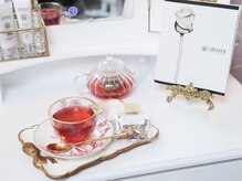 リエラ(Liella)/施術後にはドリンクを飲んで一息