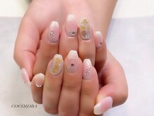 ココロバ ネイルアンドビューティーサロン(COCOLOBA)/ハート/埋めつくし/チーク/