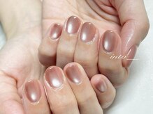 ネイルサロン イントゥ(into_)/ぷるマグ　ピンクベージュ　