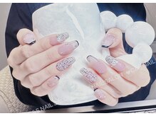 シーアンドエス(C&S)/冬布感ツイード韓ワンホンネイル