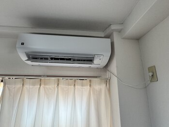 音観堂整体院/新しいエアコン