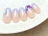 【初回オフ無料♪】トレンドネイル/定額Bコース★人気NO.1◎ドライケア付