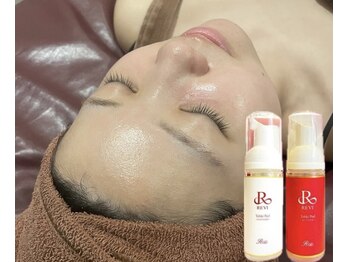 ルタンリッシュ 青森店(Lutan Riche)の写真/話題の第5世代ピーリング♪摩擦レスで艶肌に【水光肌ピーリング★¥11,000】くすみ・毛穴開きを速攻解消！