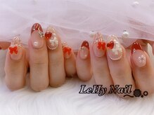 レヒネイル(LeHy nail)/ツイードネイル