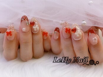レヒネイル(LeHy nail)/ツイードネイル