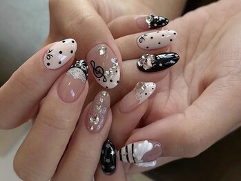 ダークハニー 池袋店(Dark Honey)/レースxドットフレンチ