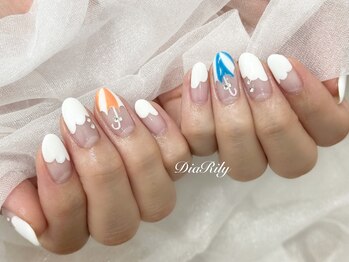 ディアリリー(Dia Rily)/梅雨×アンブレラネイル
