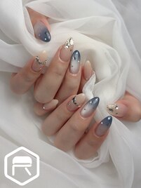 夜空ネイル