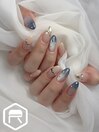夜空ネイル
