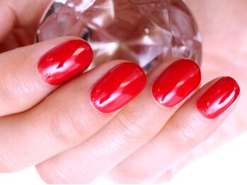 ネイル ミリー(NAIL MILLY)の写真/最終受付20時までOK♪『ジェルワンカラーorラメグラ¥2,500(オフ込)』オフィスでもOKな指先に☆