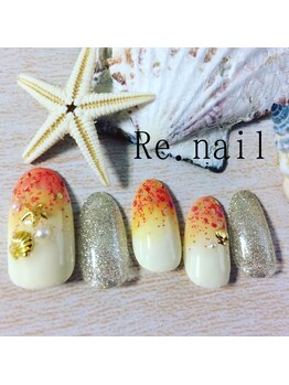 リーネイル 天神(Re.nail)/サマーネイル♪