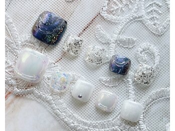 お気軽ビューティエーヴィヒ(Ewig)/都築design♪定額フットネイル☆