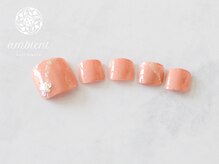 ネイルスタジオ アンビエント 表町店(Nail Studio ambient)/フットネイル ハートネイル