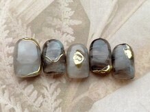 ココロ 新橋(kokoro)/10月ネイルデザイン☆華やか