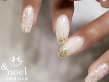 ノエル(Noel)/ホワイト ツイードネイル