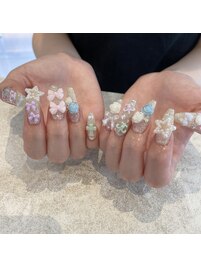 パステルごてごて可愛いー！！