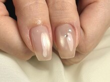 パダアット ヴァラネイル 天神南店(PADA at VALLANAIL)/親指アート/シンプル/オフィス