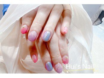 ヒュイズ ネイル(Hui‘s Nail)/グラデーションデザイン