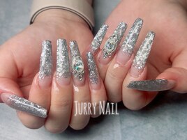 ロンググラデーションスカルプ