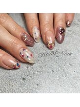 アイネイル ナッツ(Nuts)/押し花ネイル
