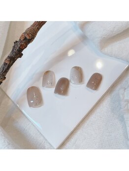 ネイルデコ(nail DECO)/（冬）パラジェル 定額ネイル