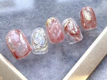 つめノさき/ピンクゴールドニュアンス