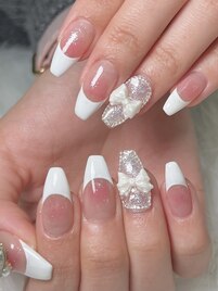 じゅわっとチークネイル