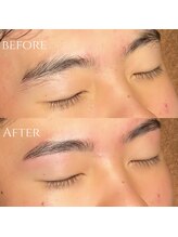 ボス ブロウ 天白店(BOSS BROW)/【メンズ眉毛】before &nbsp;after
