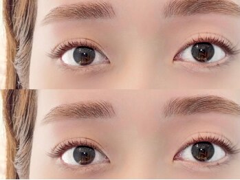 シーンスタジオ 新宿南店(SSIN STUDIO)の写真/【SET★眉毛ワックス+まつ毛パーマ】同時施術のSETメニューがお得!一気に美しく魅力的な印象へチェンジ!