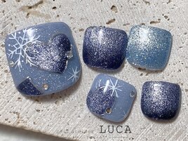 W-549 ハートマグネットネイル